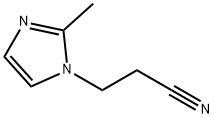 3-(2-Methyl-1H-imidazol-1-yl)propanenitrile Structural