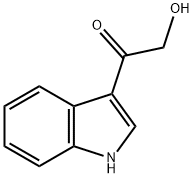 2-HYDROXY-1-(1H-INDOL-3-YL)ETHANONE Structural