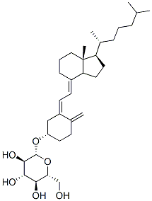 vitamin D3 3 beta-D-glucopyranoside Structural