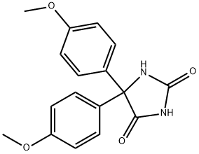 5,5-BIS-(4-METHOXY-PHENYL)-IMIDAZOLIDINE-2,4-DIONE