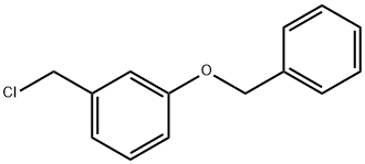 1-BENZYLOXY-3-CHLOROMETHYL-BENZENE Structural