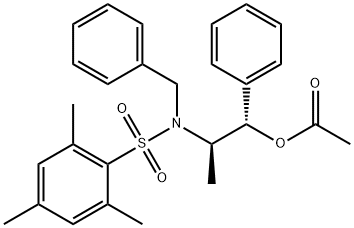 (1S,2R)-2-[N-BENZYL-N-(MESITYLENESULFONYL)AMINO]-1-PHENYLPROPYL ACETATE
