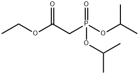 DIISOPROPYL (ETHOXYCARBONYLMETHYL)PHOSPHONATE Structural