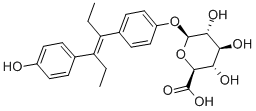 DIETHYLSTILBESTROL GLUCURONIDE Structural