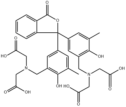 o-Cresolphthalein Complexone Structural