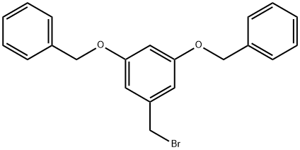 3,5-BIS(BENZYLOXY)BENZYL BROMIDE Structural