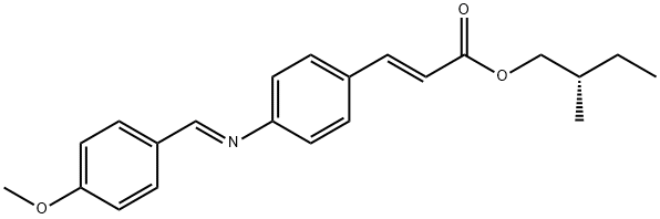 (S)-(+)-2-METHYLBUTYL P-[(P-METHOXYBENZYLIDENE)AMINO]CINNAMATE