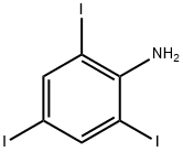 2,4,6-TRIIODO-PHENYLAMINE Structural