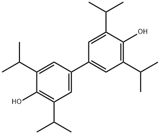 3,3',5,5'-Tetraisopropylbiphenyl-4,4'-diol Structural Picture