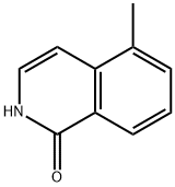 5-METHYL-2H-ISOQUINOLIN-1-ONE Structural