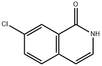 7-CHLORO-1-HYDROXYISOQUINOLINE Structural