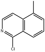 1-CHLORO-5-METHYLISOQUINOLINE Structural