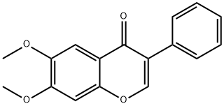 6,7-DIMETHOXYISOFLAVONE Structural