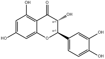 (+/-)-TAXIFOLIN Structural