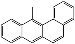 12-Methylbenz[a]anthracene. Structural