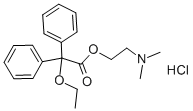 Benzeneacetic acid, .alpha.-ethoxy-.alpha.-phenyl-, 2- (dimethylamino) ethyl ester, hydrochloride