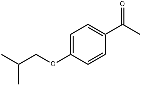 1-(4-isobutoxyphenyl)ethanone Structural