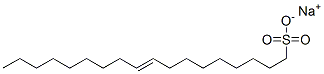 sodium 9-octadecene-1-sulphonate  Structural