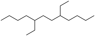 DODECANE,5,8-DIETHYL- Structural