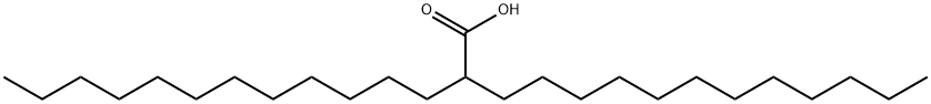 2-DODECYLTETRADECANOIC ACID Structural