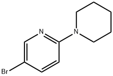 5-Bromo-2-(piperidin-1-yl)pyridine Structural