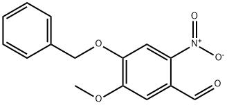 4-(BENZYLOXY)-5-METHOXY-2-NITROBENZALDEHYDE Structural