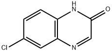 2-Hydroxy-6-chloroquinoxaline Structural