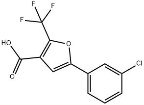 5-(3-CHLOROPHENYL)-2-(TRIFLUOROMETHYL)-3-FUROIC ACID, 97