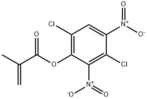 3,6-Dichloro-2,4-dinitrophenyl methacrylate Structural