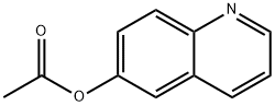quinolin-6-yl acetate Structural