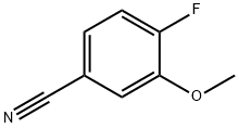 4-Fluoro-3-methoxybenzonitrile Structural