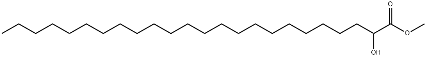 DL-2-HYDROXYTETRACOSANOIC ACID METHYL ESTER Structural