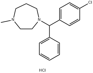 Homochlorocyclizine hydrochloride Structural