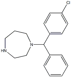 1-[(4-CHLOROPHENYL)PHENYLMETHYL]HEXAHYDRO-1H-1,4-DIAZEPINE