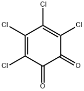 Tetrachloro-o-benzoquinone Structural