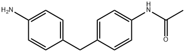 N-acetyl-4,4'-diaminodiphenylmethane Structural