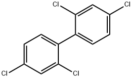 2,2',4,4'-TETRACHLOROBIPHENYL Structural