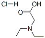 N,N-diethylglycine hydrochloride Structural
