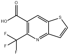 5-(TRIFLUOROMETHYL)THIENO[3,2-B]PYRIDINE-6-CARBOXYLICACID
