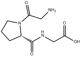 H-GLY-PRO-GLY-OH Structural