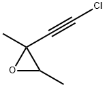 Oxirane, 2-(chloroethynyl)-2,3-dimethyl- (9CI) Structural