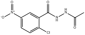 N'1-ACETYL-2-CHLORO-5-NITROBENZENE-1-CARBOHYDRAZIDE