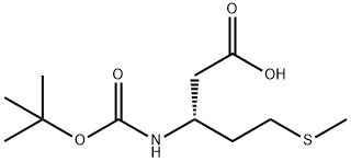 BOC-L-BETA-HOMOMETHIONINE Structural