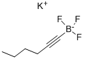 POTASSIUM 1-HEXYNYLTRIFLUOROBORATE Structural