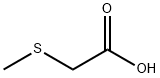 (METHYLTHIO)ACETIC ACID Structural