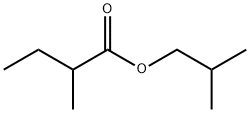 ISO-BUTYL-2-METHYLBUTYRATE Structural