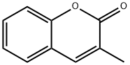 3-METHYL-CHROMEN-2-ONE Structural