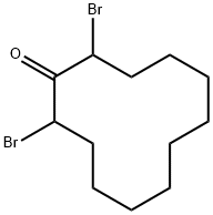 2,12-DIBROMOCYCLODODECANONE Structural