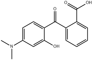 2-(4-DIMETHYLAMINO-2-HYDROXY-BENZOYL)-BENZOIC ACID Structural