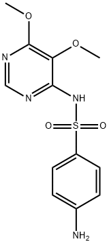 Sulfadoxine Structural